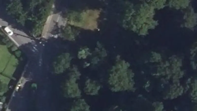 Vue aérienne du spot Parc François Mitterand
