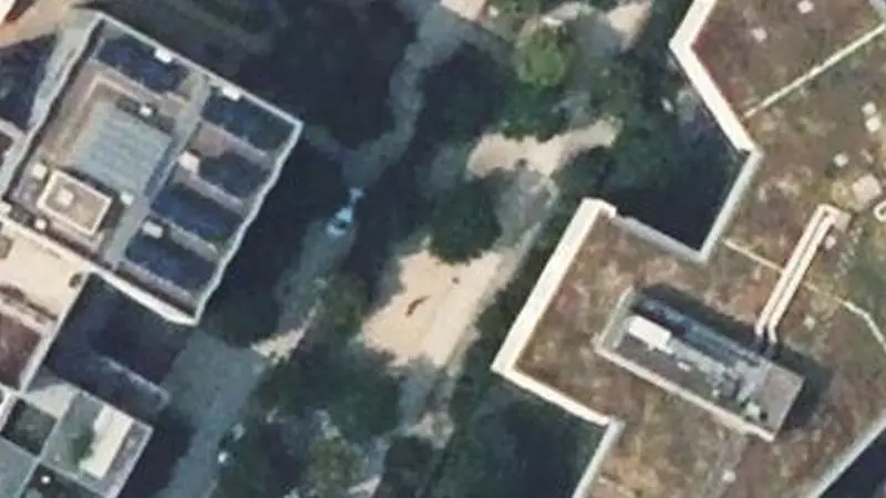Vue aérienne du spot Allée Eugénie Niboyet