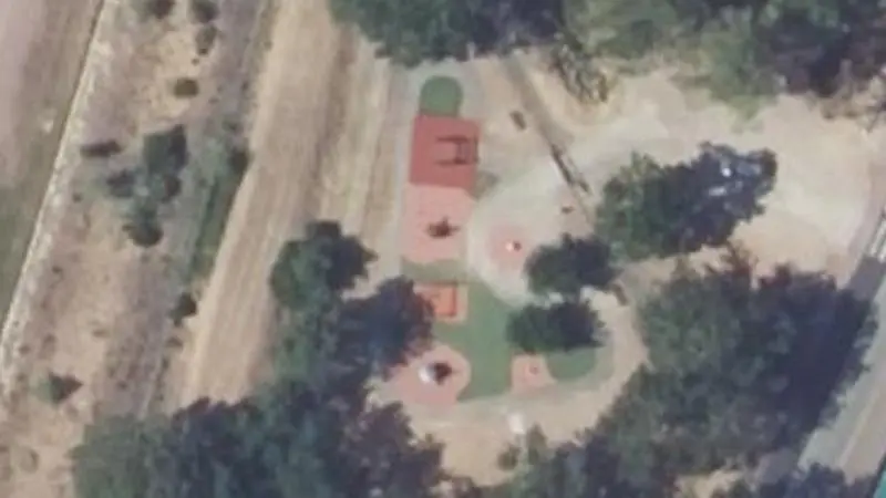 Vue aérienne du spot Complexe Sportif Jacques Calandri