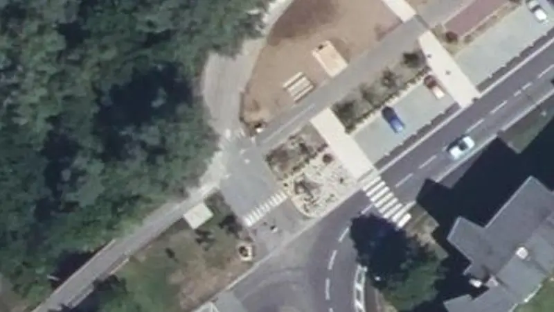 Vue aérienne du spot Stade Maurice Châtel, Côte des Moulins