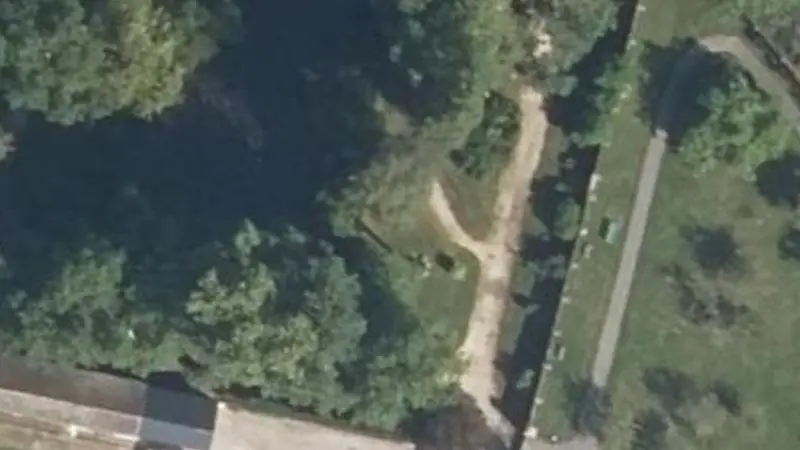 Vue aérienne du spot Jardin des sœurs