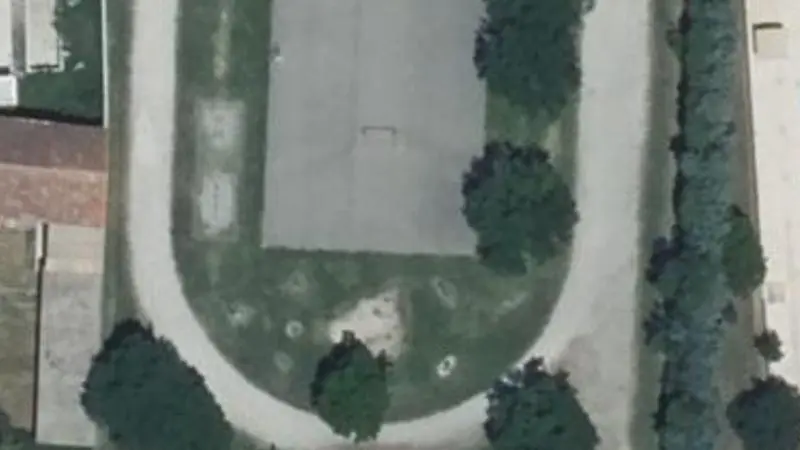 Vue aérienne du spot Plateau sportif Adrien Reynaud