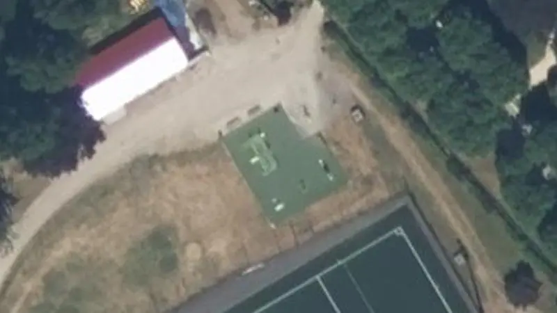 Vue aérienne du spot L'Île aux Plaisirs