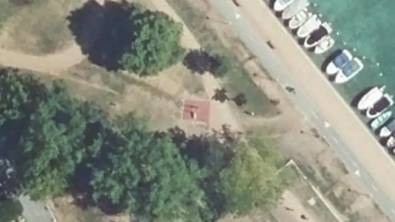 Vue aérienne du spot Parc Quai de la Tournette