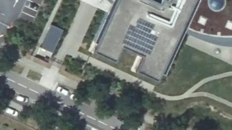 Vue aérienne du spot Ecole d'ingénieur