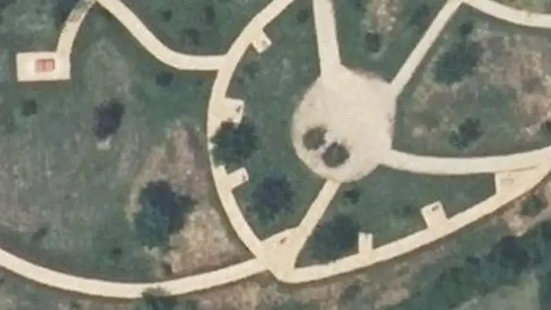 Vue aérienne du spot Parc des Berges