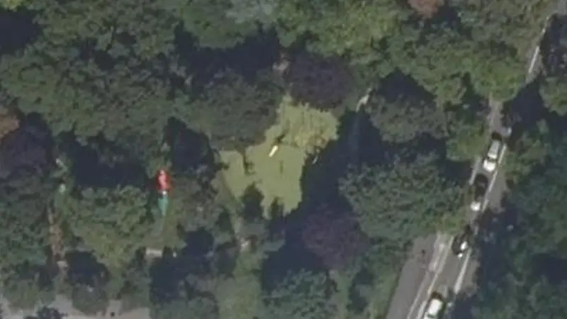 Vue aérienne du spot Parc Henri Barbusse