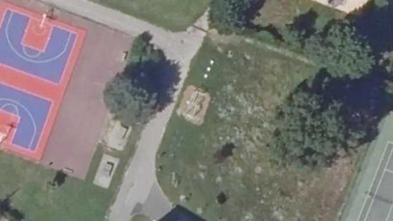Vue aérienne du spot Stade Langenargen