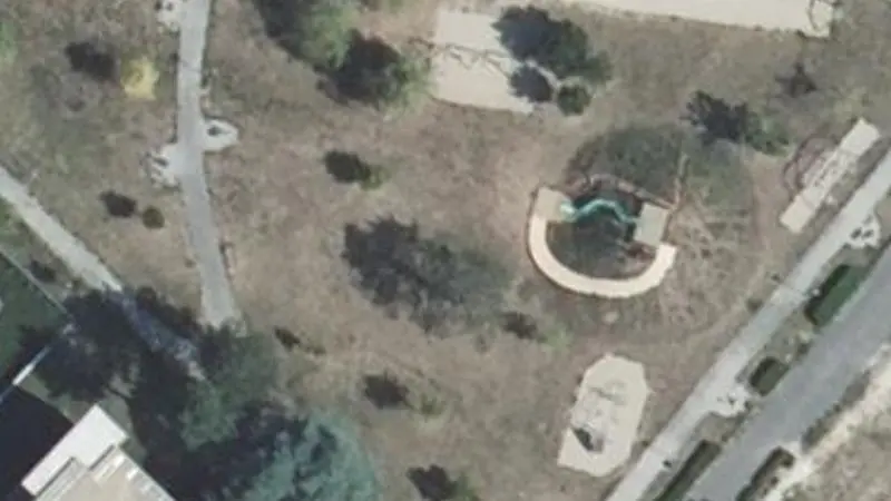 Vue aérienne du spot Parc Georges-Vignes