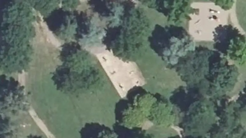 Vue aérienne du spot Piscine municipale de Gannat