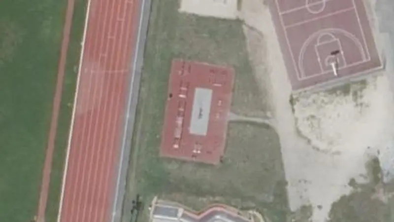 Vue aérienne du spot Complexe Sportif G. Tauziet