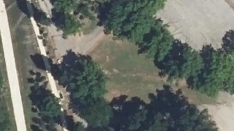 Vue aérienne du spot Parc de l'île Girodet