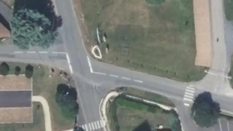 Vue aérienne du spot Espace Sante