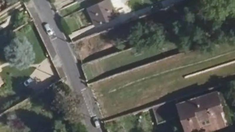 Vue aérienne du spot Les Longs Sillons