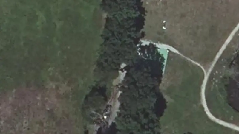 Vue aérienne du spot Le Plan d'eau, Route de la Clairiais