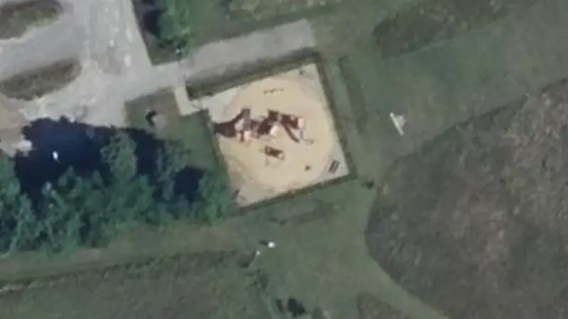 Vue aérienne du spot Équipement Sportif de proximité