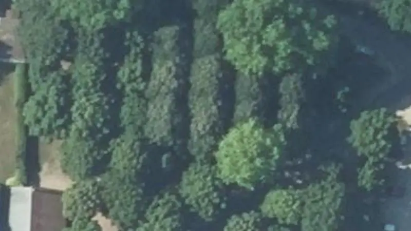Vue aérienne du spot Aire de loisirs - Jardin des Rives de la Sonnante