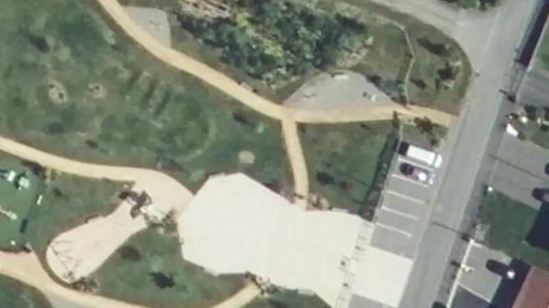 Vue aérienne du spot Parc des Marlettes