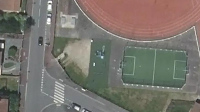 Vue aérienne du spot Square Yves Farge