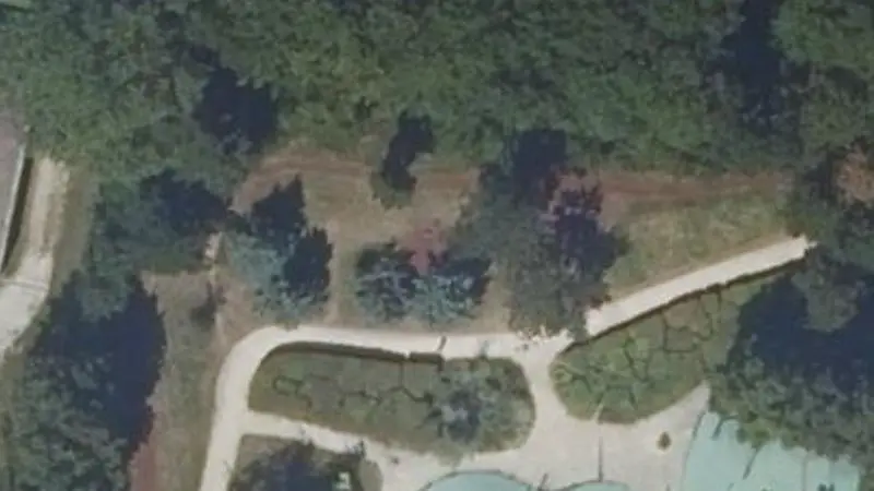 Vue aérienne du spot Parc de la Légion d'Honneur