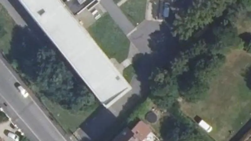 Vue aérienne du spot Gymnase Marie Laurencin