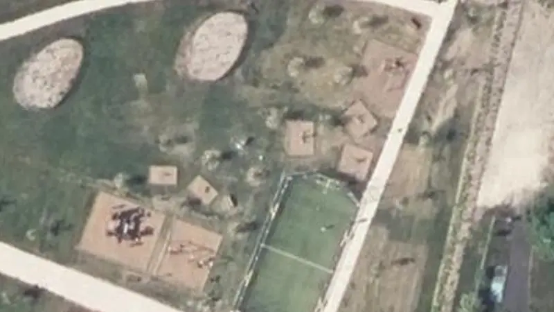 Vue aérienne du spot Parc de loisirs intergénérationnel