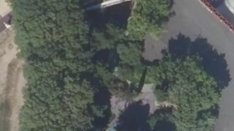 Vue aérienne du spot Jardin des Voltiges