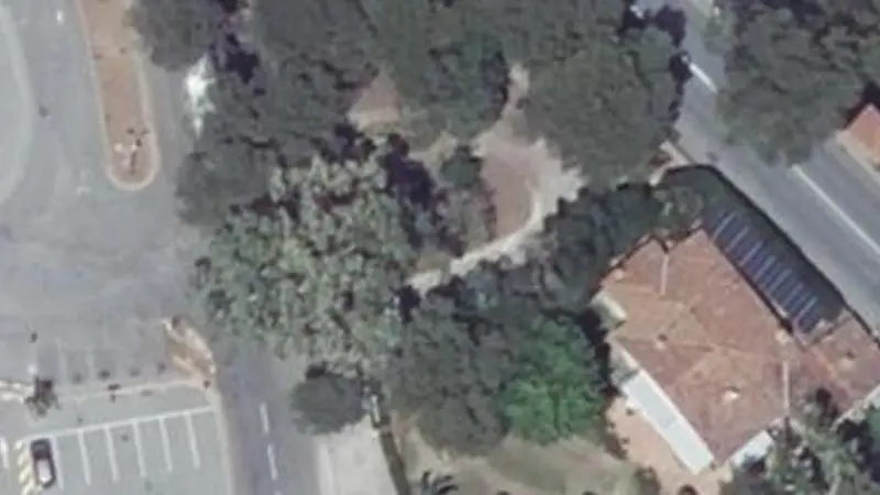 Vue aérienne du spot Jardin des Corailleurs