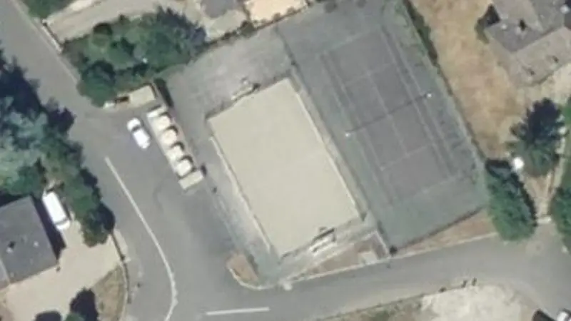 Vue aérienne du spot Complexe sportif "le Chambon"