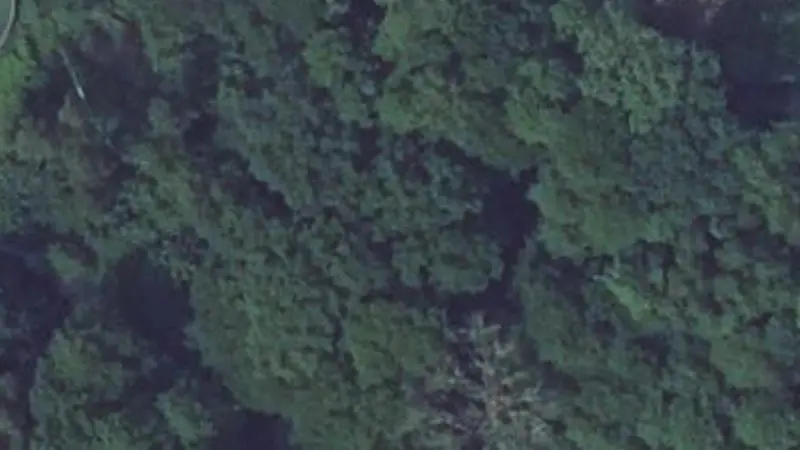 Vue aérienne du spot Aire de détente