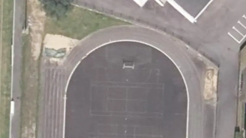 Vue aérienne du spot Stade de Manehouarn