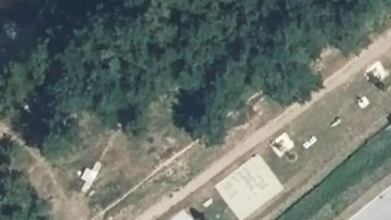 Vue aérienne du spot Aire sportive des rives de l'Eyrieux