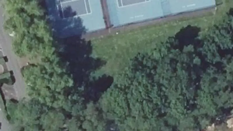 Vue aérienne du spot Gymnase de Verson
