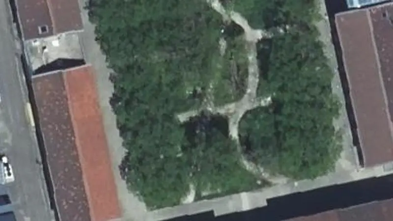 Vue aérienne du spot Cours des matières