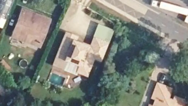 Vue aérienne du spot Aire de fitness bourg