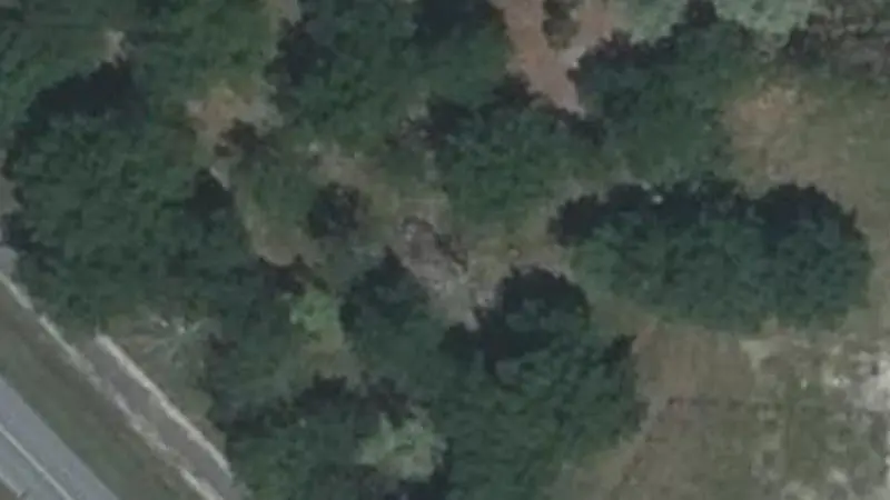 Vue aérienne du spot Gymnase de Le Barp