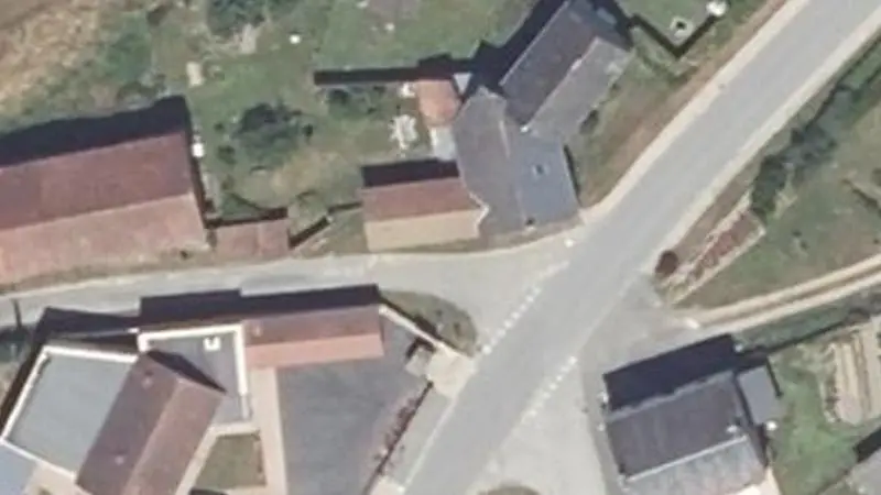 Vue aérienne du spot Agrès de gymnastique sportive