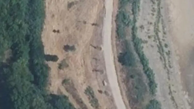 Vue aérienne du spot Street workout Mèze, Chemin du Ceinturon (5)
