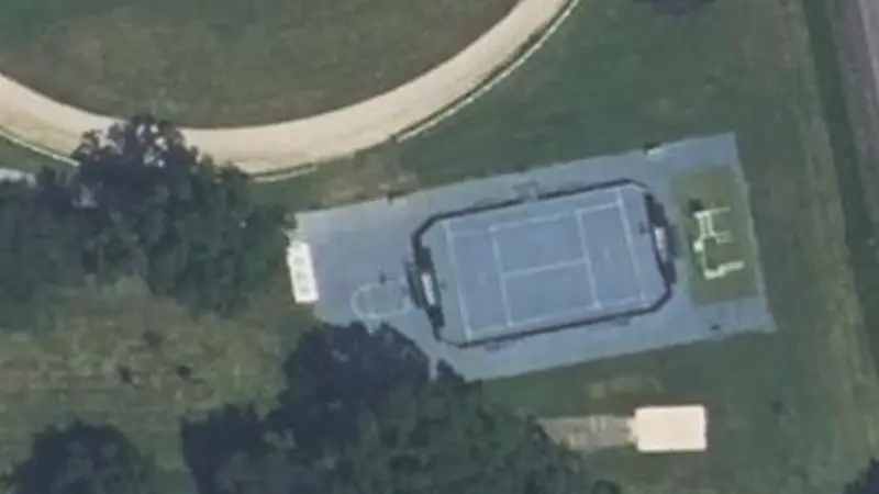 Vue aérienne du spot Complexe Sportif Roger Loison