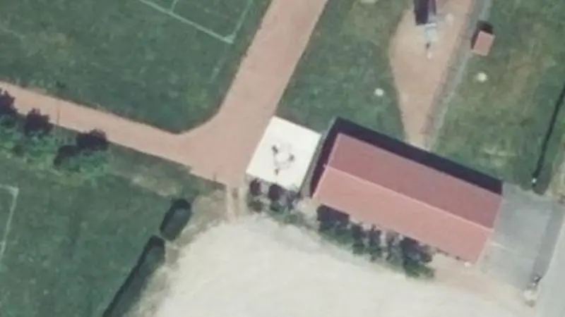 Vue aérienne du spot Stade municipal