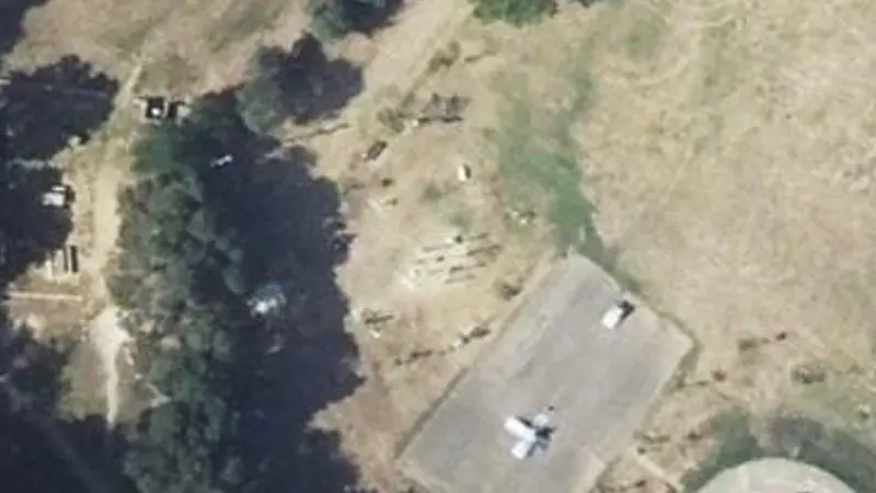 Vue aérienne du spot Aire de Loisirs du Prat de la Farga