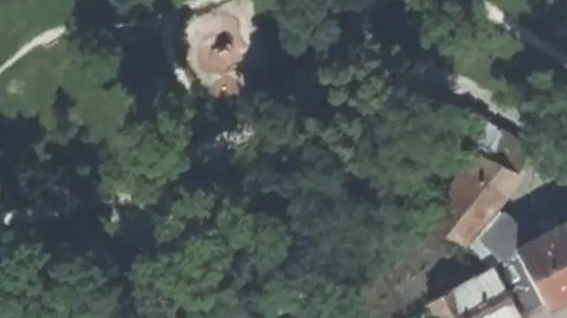 Vue aérienne du spot Parc Eugène Imbs