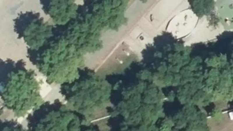 Vue aérienne du spot Stade Nautique