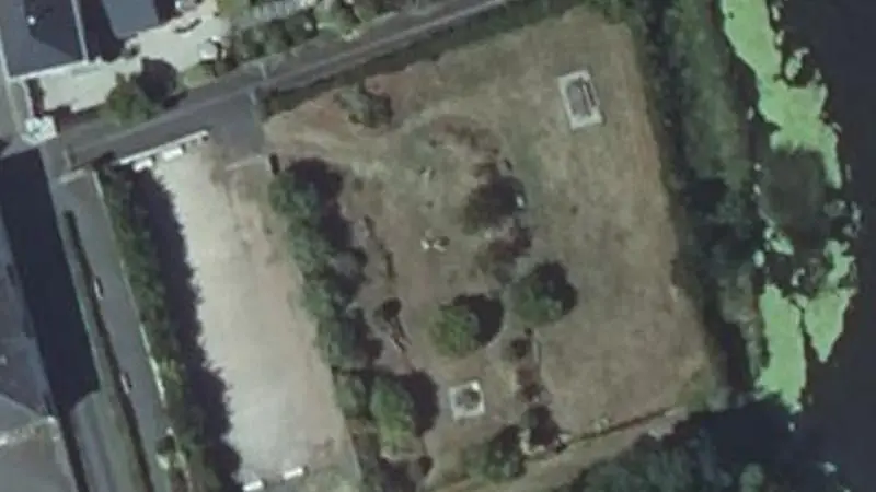 Vue aérienne du spot Jardin du Perthuis