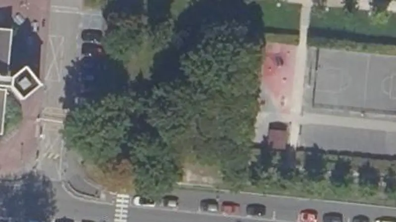Vue aérienne du spot Parc Philippe Pinel