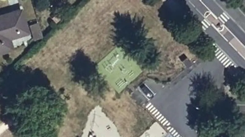 Vue aérienne du spot La Ponétie