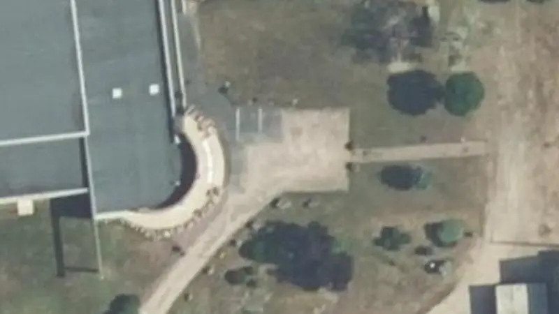 Vue aérienne du spot Complexe sportif de Clairval