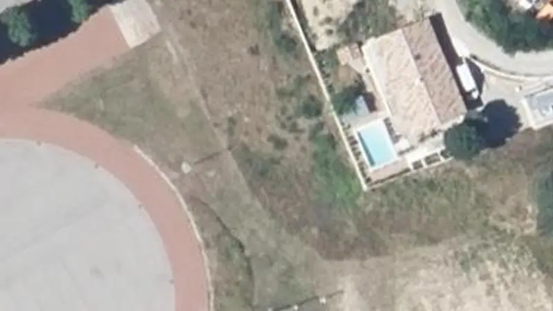 Vue aérienne du spot Gymnase du Glandasse