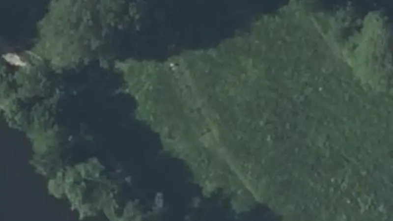Vue aérienne du spot Base de loisir du Loiry